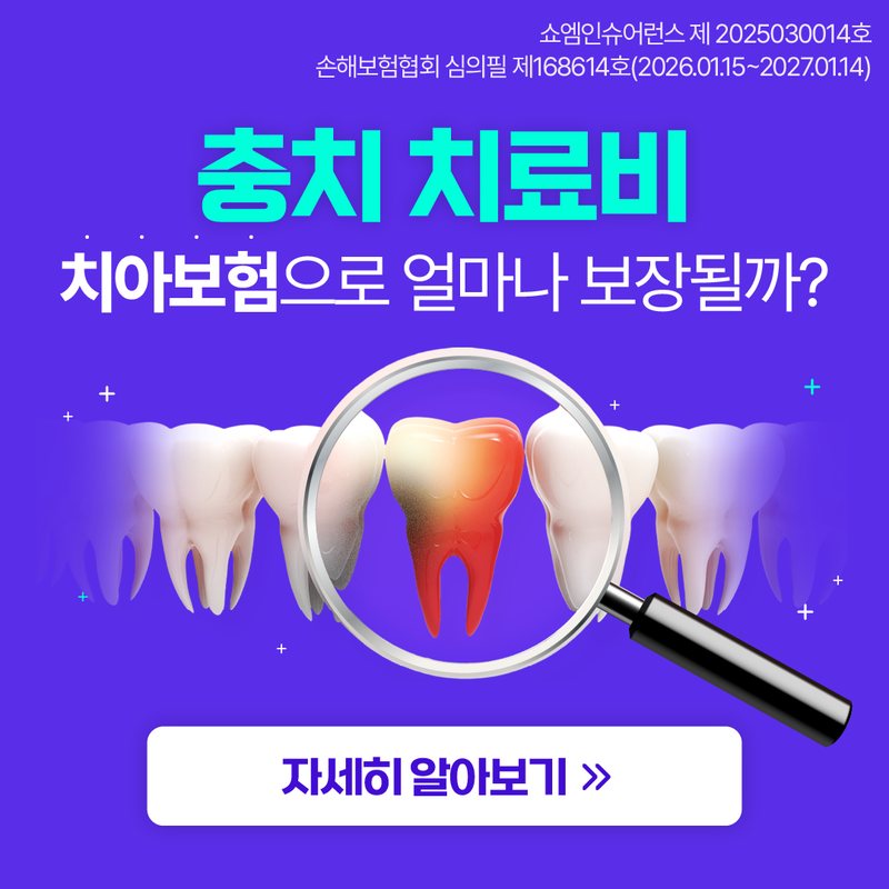 치아보험 안내 — 쇼엠인슈어런스