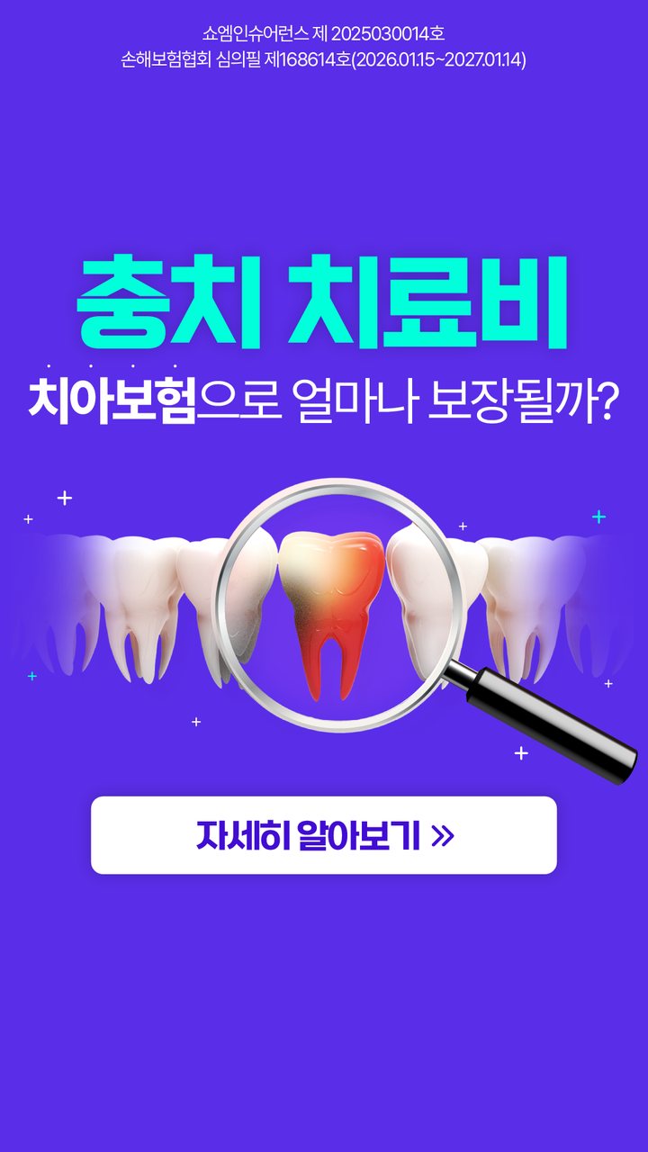치아보험 안내 — 쇼엠인슈어런스