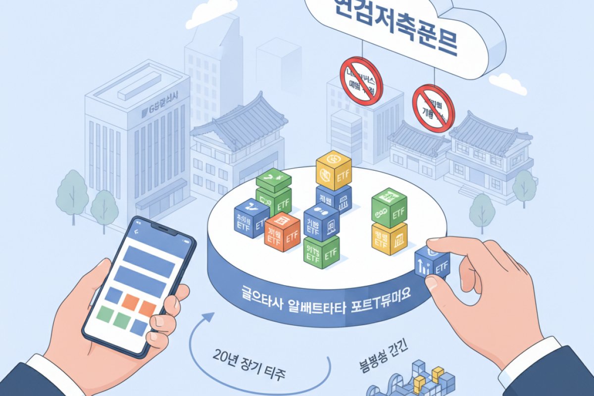 연금저축펀드에서 담을 수 있는 상품과 ETF 자산 배분 전략