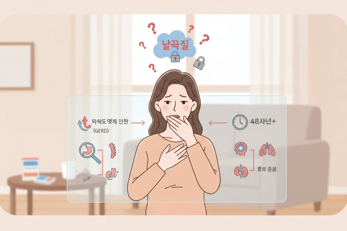 이틀 이상 지속되는 딸꾹질, 단순 생리 현상이 아닌 이유