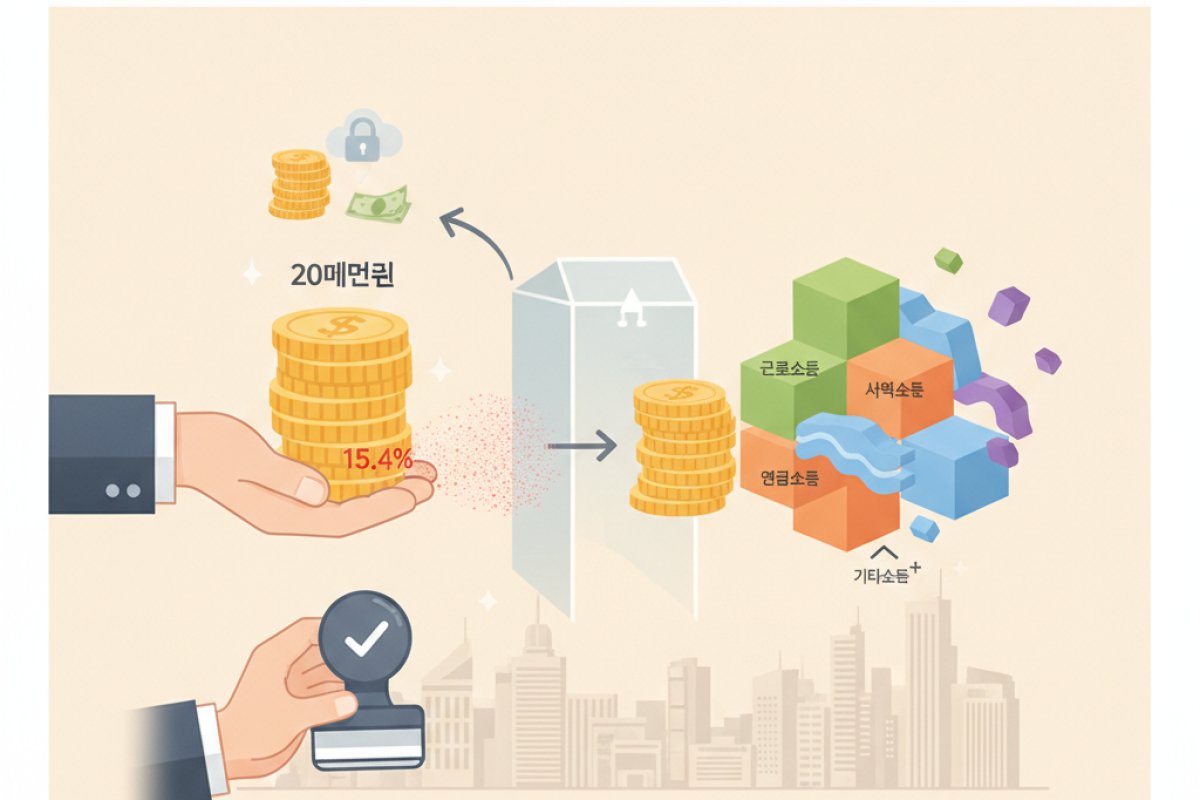 2,000만 원 초과의 진짜 의미와 세금 계산 메커니즘