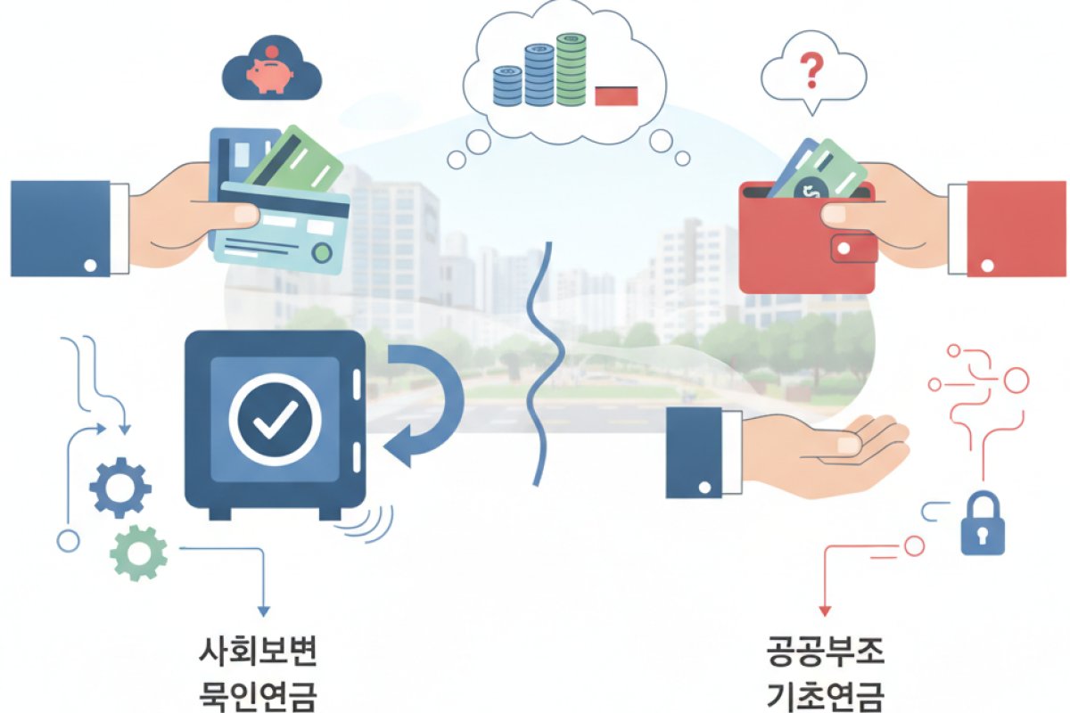 제도의 본질과 재원의 출처: 사회보험과 공공부조의 근본적 분리