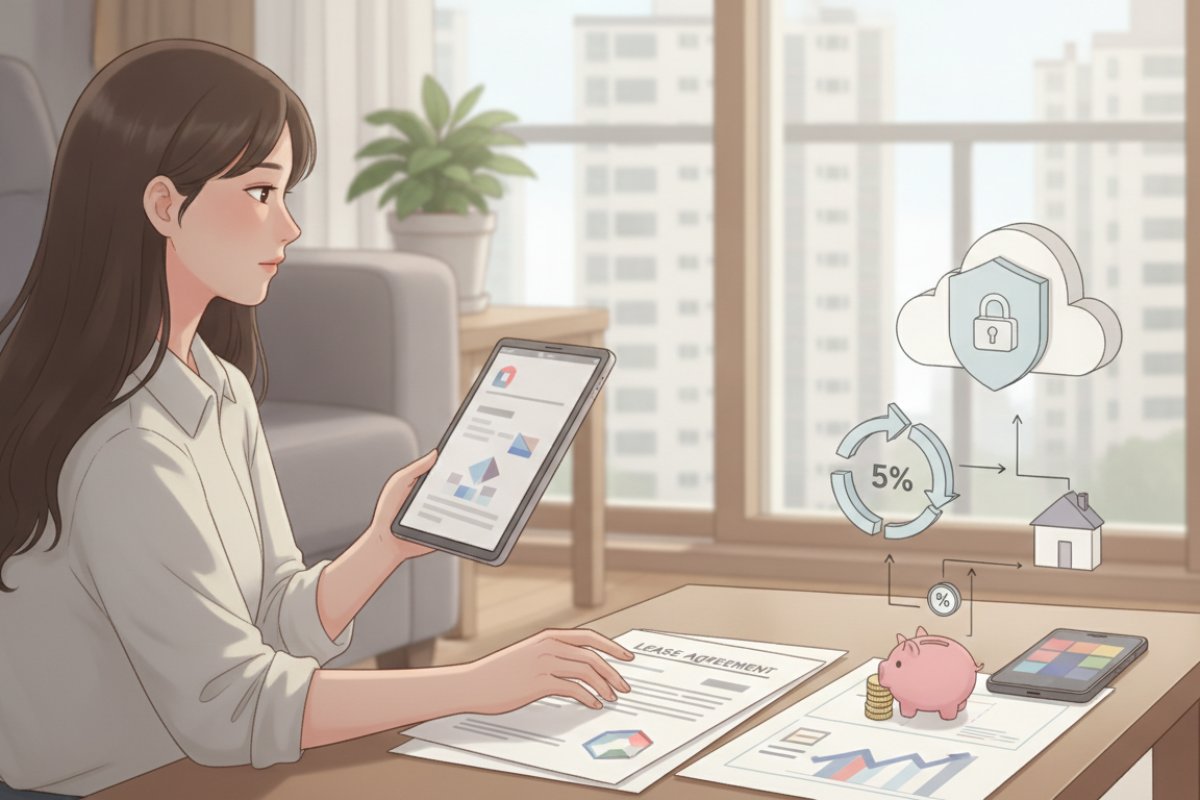 반전세와 월세 전환 시 환산보증금 및 전월세전환율 계산법