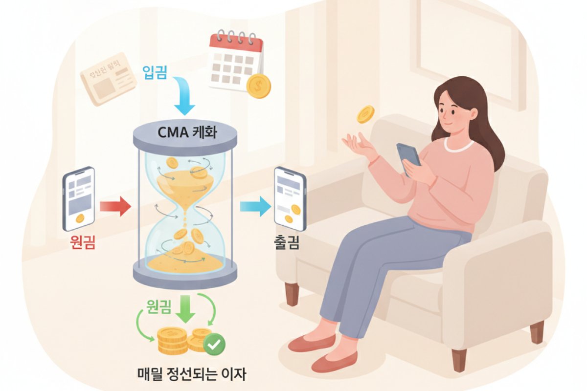 CMA의 핵심 작동 원리와 일일 이자 정산 방식
