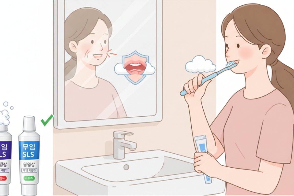구강 점막 상처를 줄이고 재생을 돕는 세정 및 생활 관리 수칙