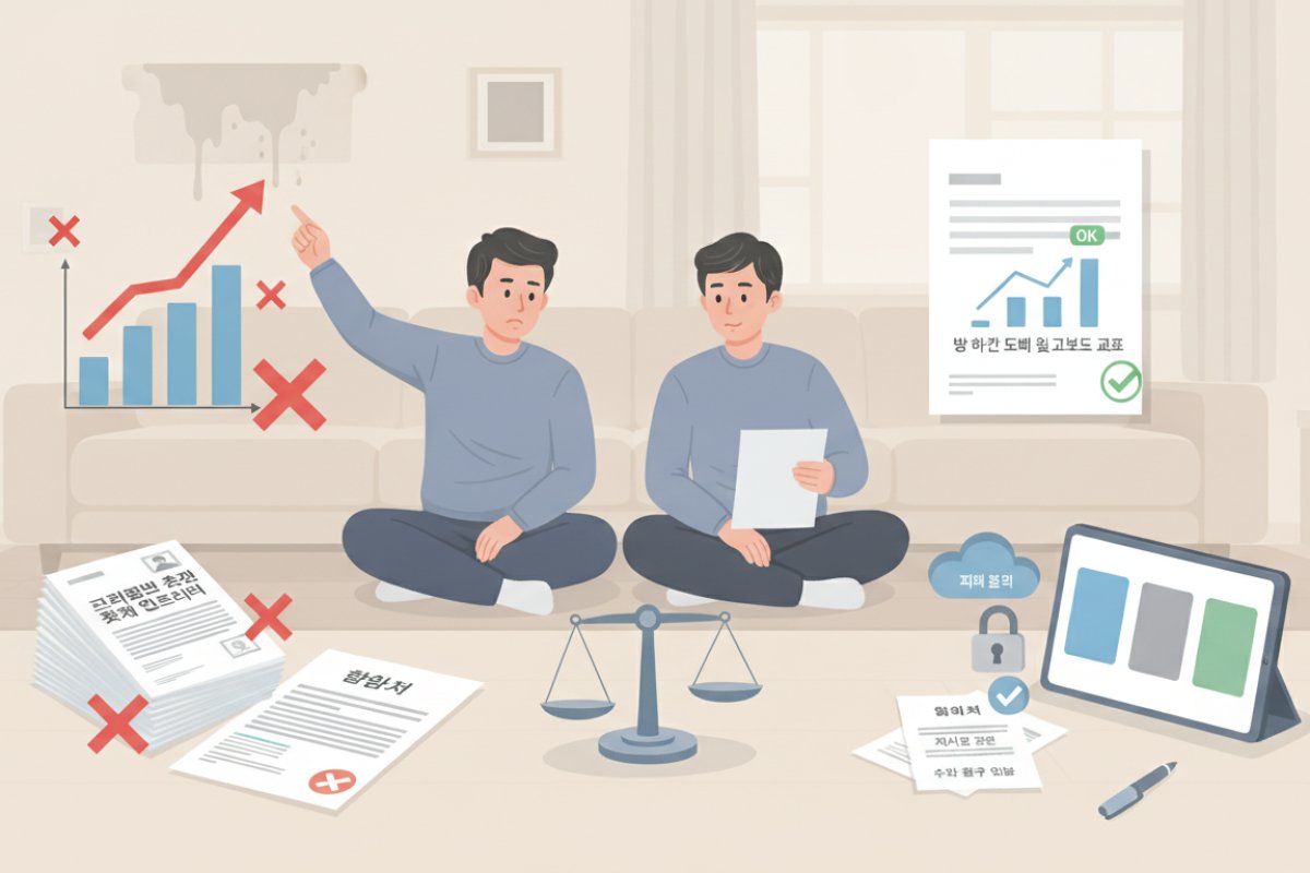 원만한 합의를 위한 견적서 검증과 서면 합의서 작성법