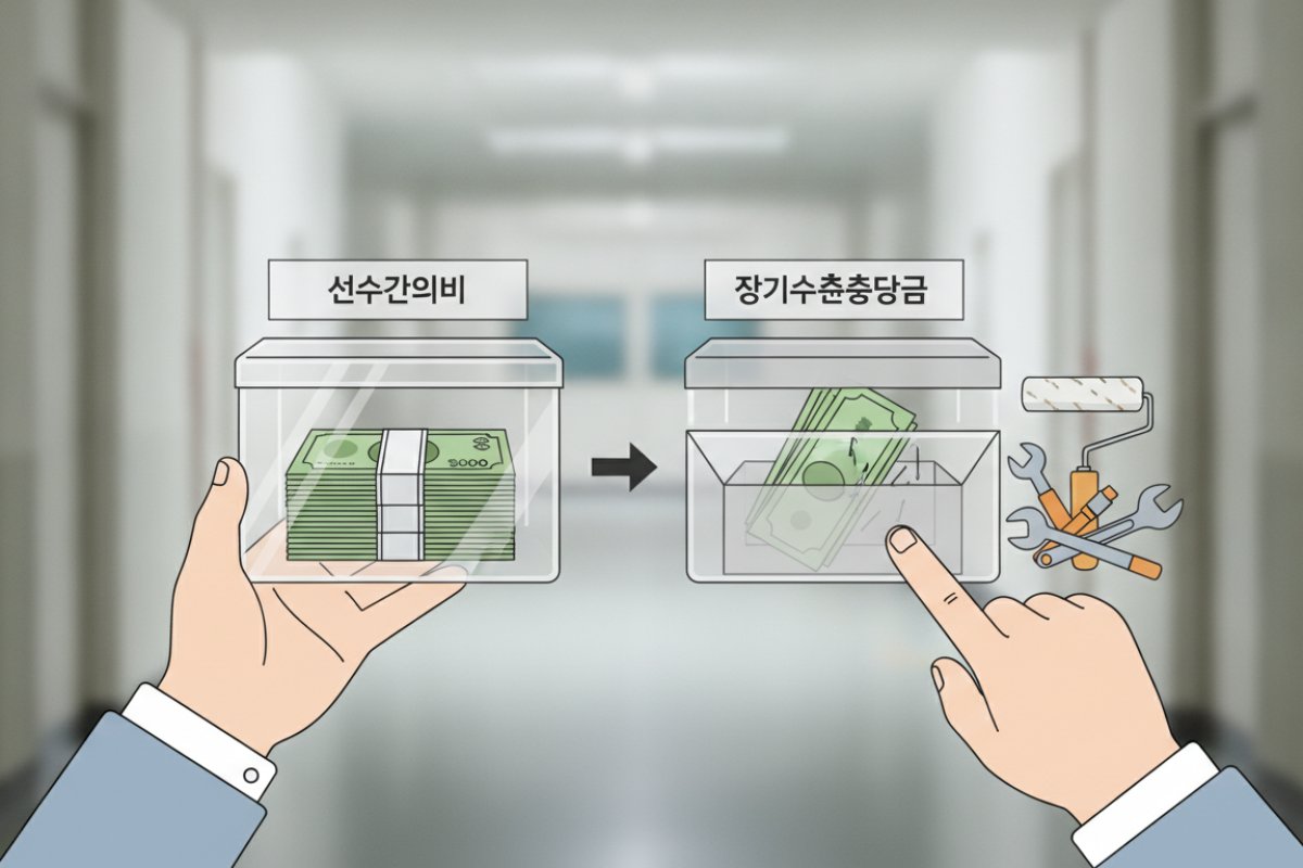 장기수선충당금 및 일반 관리비와의 본질적 차이점 비교