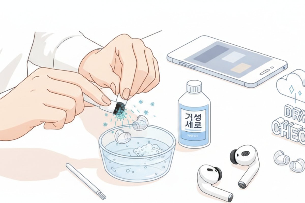 이어폰 기기 위생 관리 루틴과 단계별 치료 가이드라인