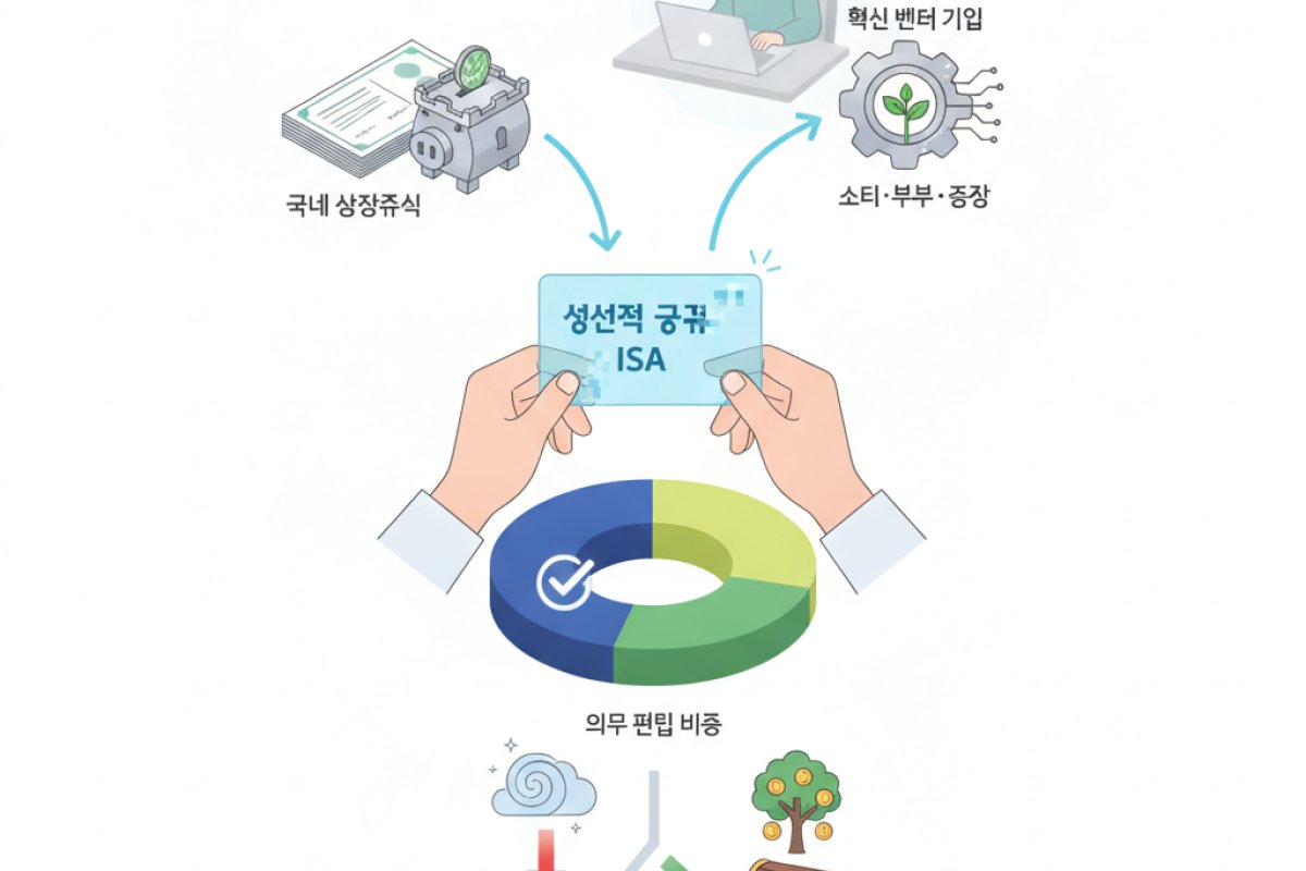포트폴리오 의무 편입 비중과 투자 자산 선별법
