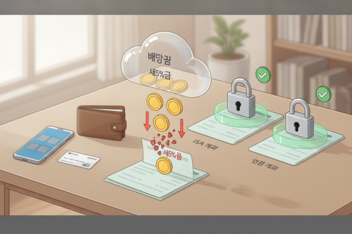세금을 덜어 수익률 지키는 절세 계좌(ISA·연금) 활용법