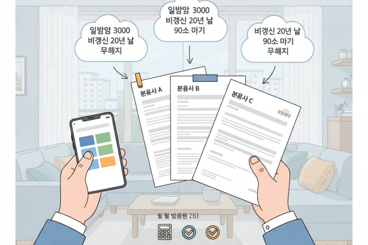 비교사이트 실전 활용 프로세스: 객관적 대조와 가입 시 필수 체크리스트