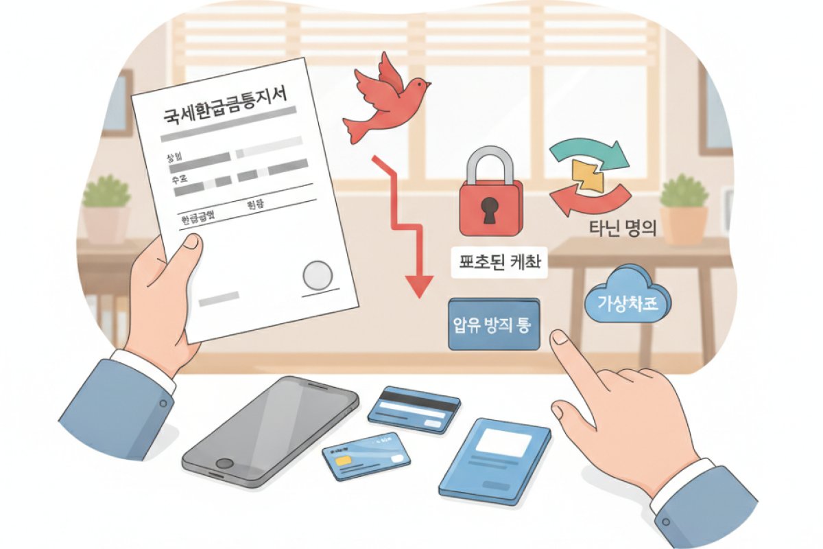 계좌 오류 발생 시 대처와 미수령 환급금 우체국 수령 방법