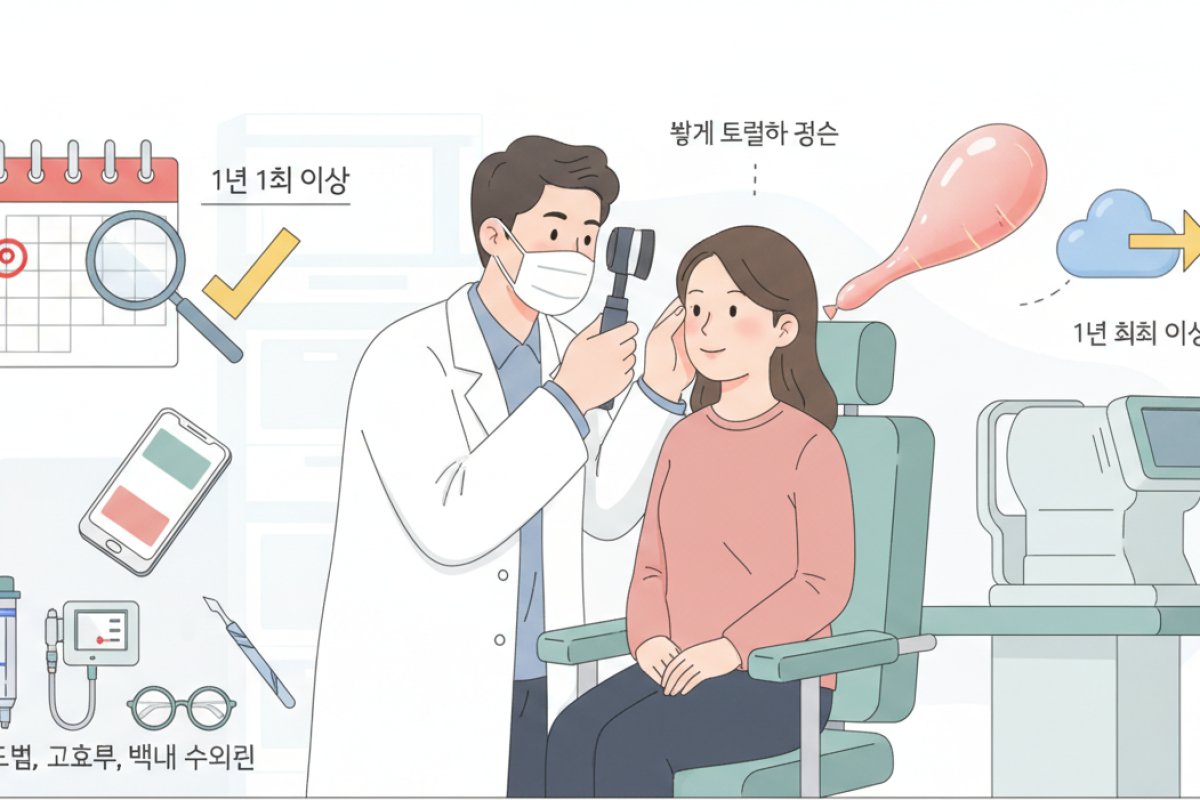 고위험군(고도근시·수술력·만성질환)을 위한 장기적 안저 모니터링