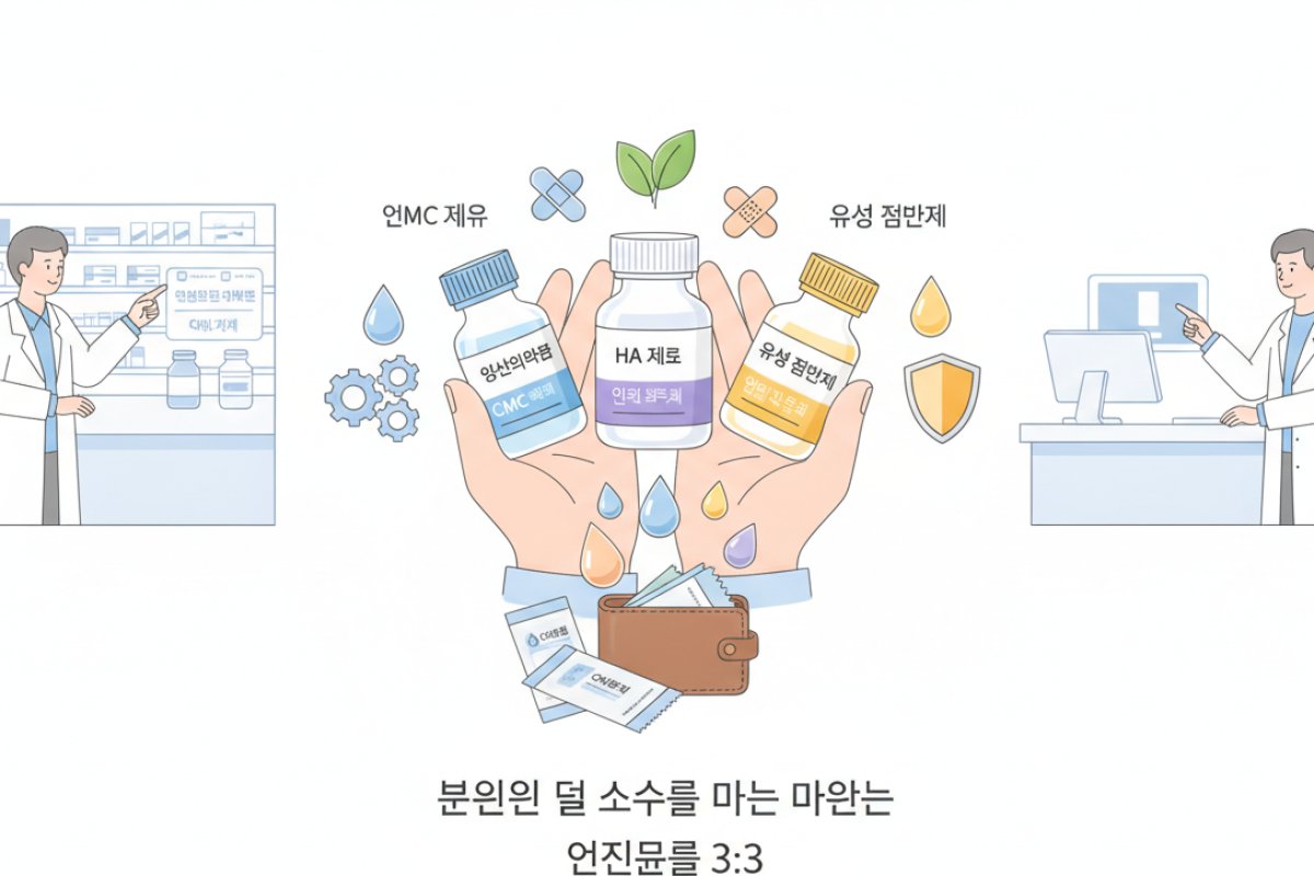 눈물막 보호를 극대화하는 성분별 인공눈물 선택과 정밀 점안 수칙