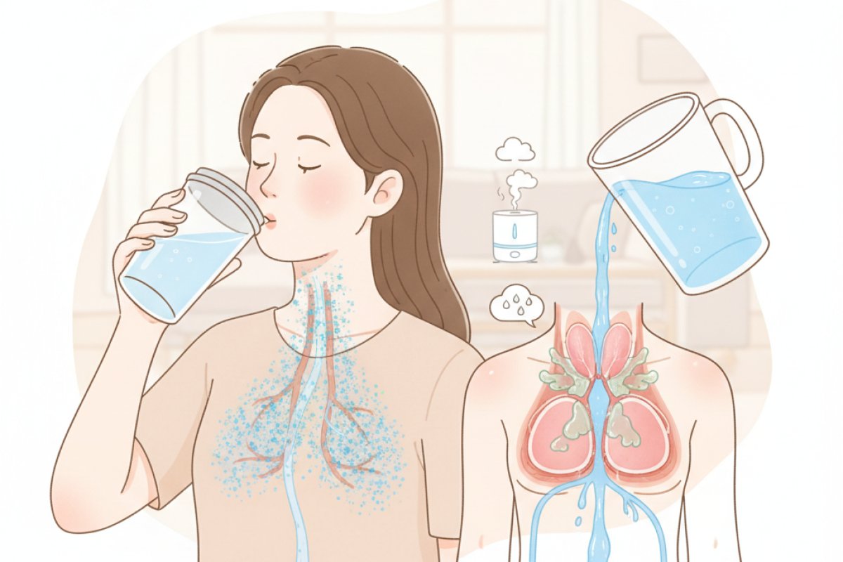 성대 점막 윤활을 돕는 올바른 수분 섭취와 환경 관리