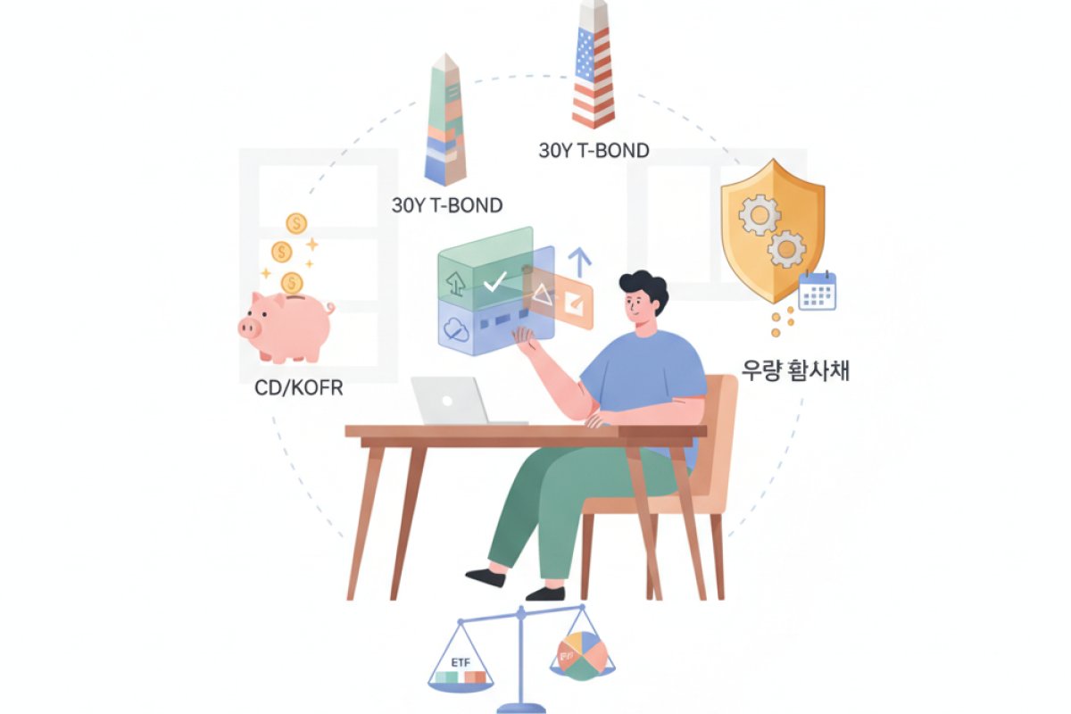 종목 선정이 어렵다면? 채권형 ETF와 자산배분 활용법