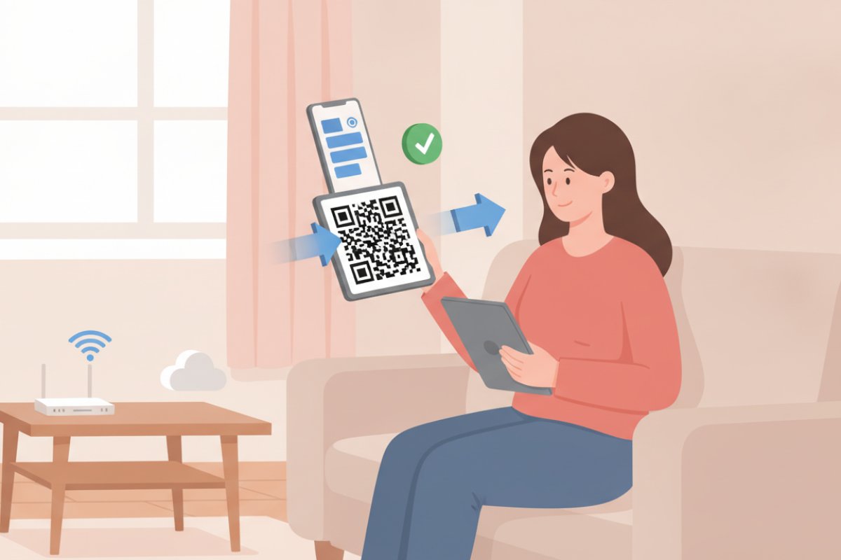QR코드 스캔을 통한 e심 프로파일 다운로드와 활성화