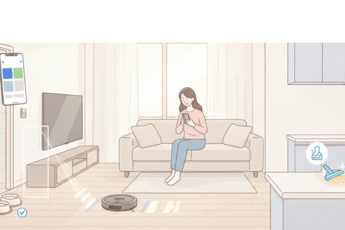 전용 모바일 앱의 완성도와 스마트 구역 관리 기능