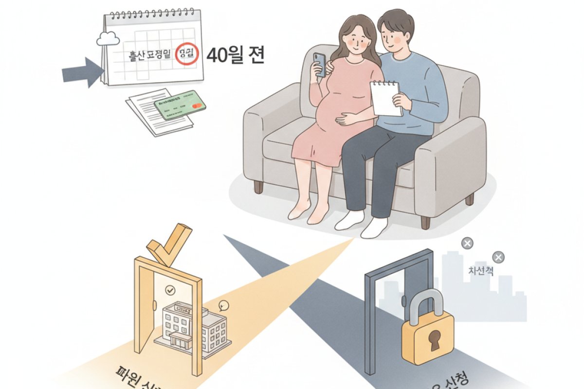 신청 타이밍과 행정 절차: 출산 전 40일부터 바우처 만료일까지
