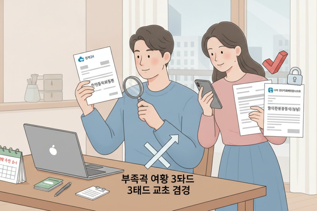 부적격 당첨 예방을 위한 사전 증빙서류 교차 검증 절차