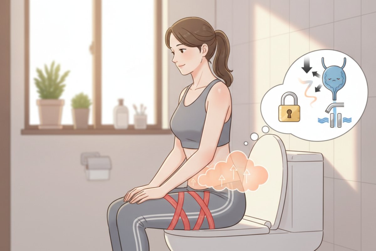 엉뚱한 부위에 힘주지 않는 골반저근의 정확한 위치 인지법