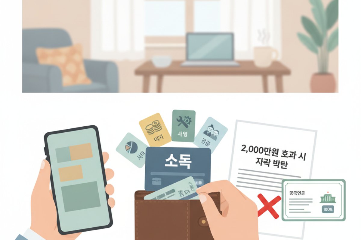 소득 종류별 세부 인정 범위와 사업소득의 결정적 차이
