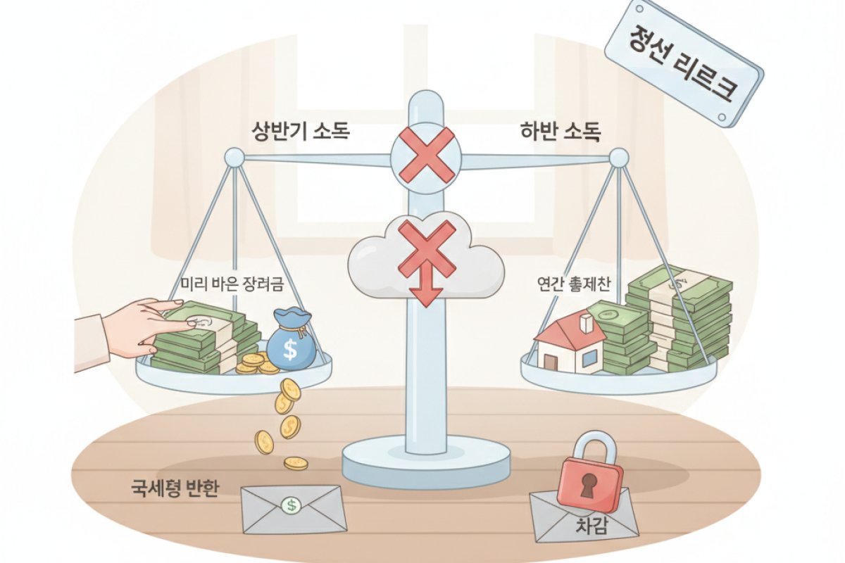 반기 신청 정산 시 발생하는 차액 환수와 사전 대비 요령