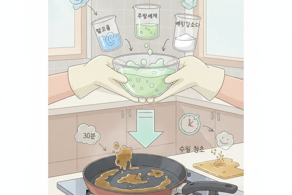 주방 상비 재료를 활용한 최적의 기름 분해 배합 공식 3가지