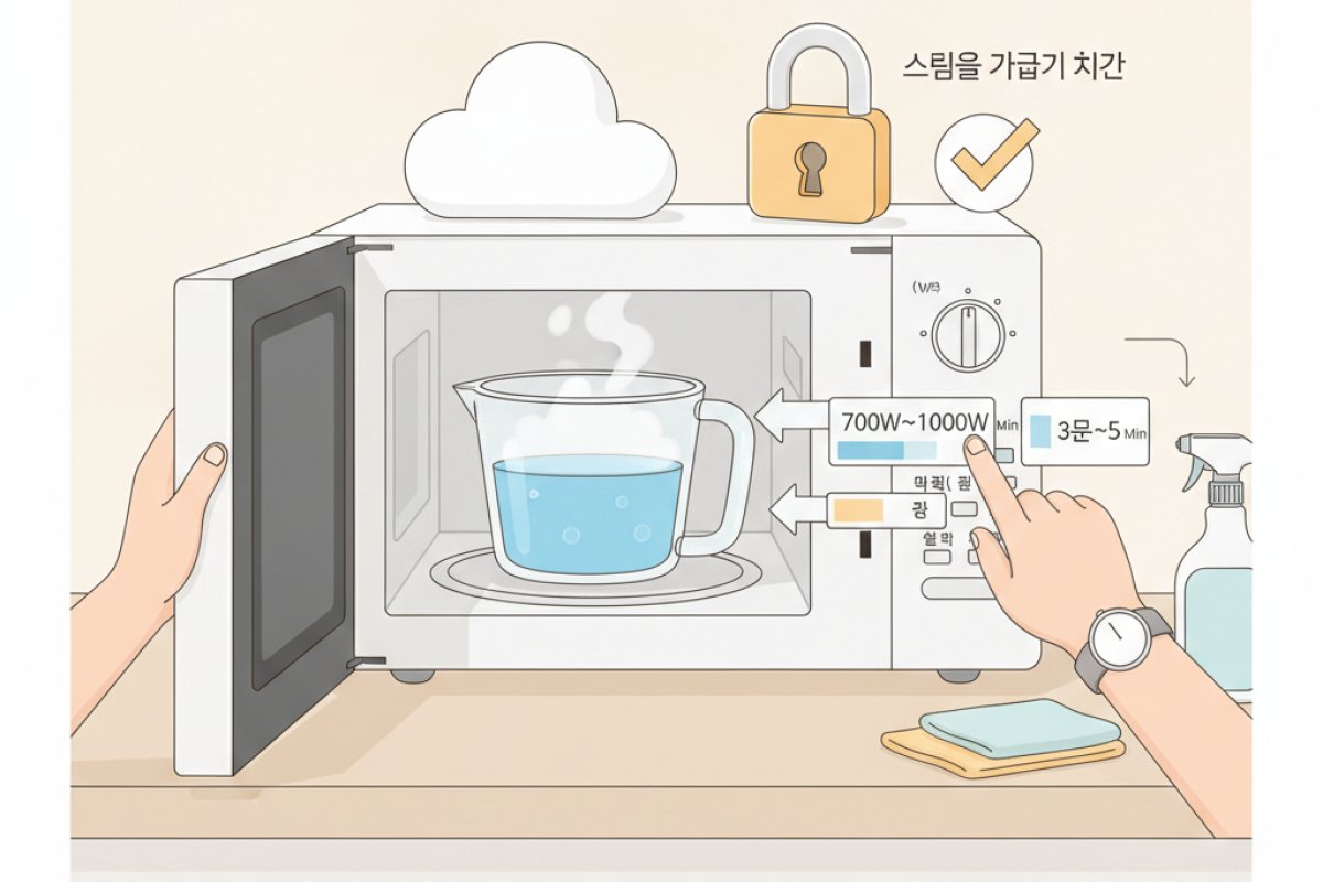 불림부터 닦아내기까지 실패 없는 4단계 스팀 공정