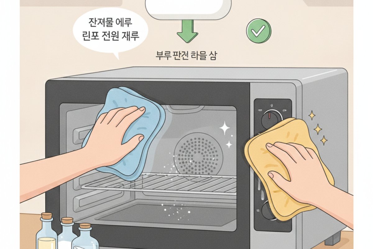 세정 잔여물 제거와 내부 부식 방지 마무리 루틴