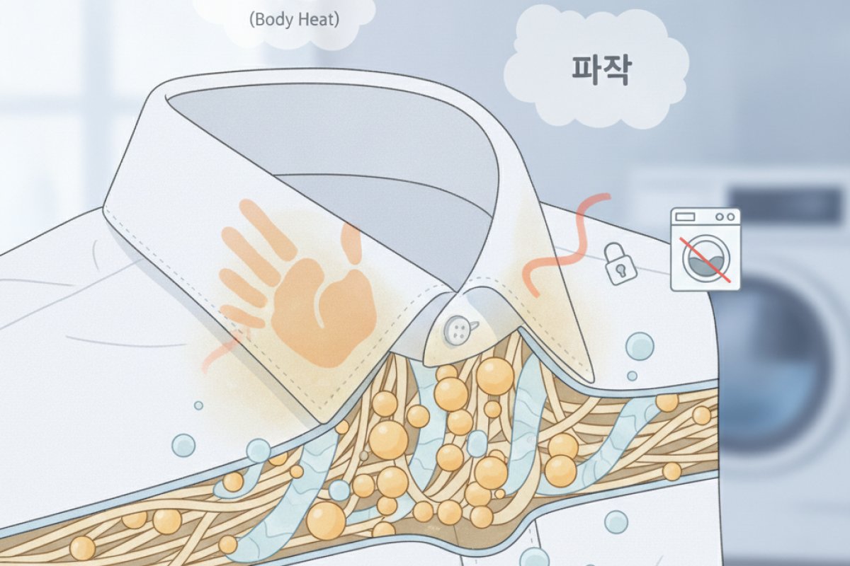 목때의 정체와 일반 세탁기로는 지워지지 않는 원리