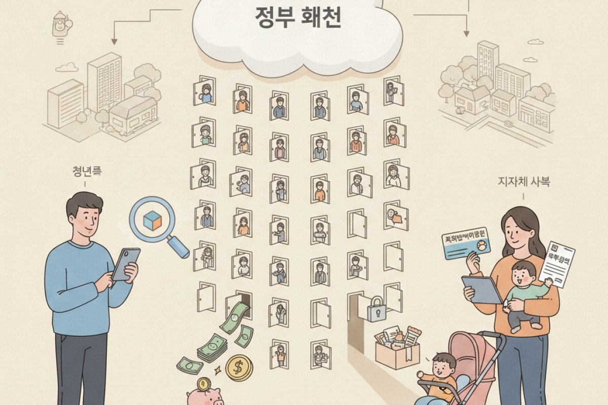생애주기별·가구원 특성별 놓치기 쉬운 주요 수혜 영역