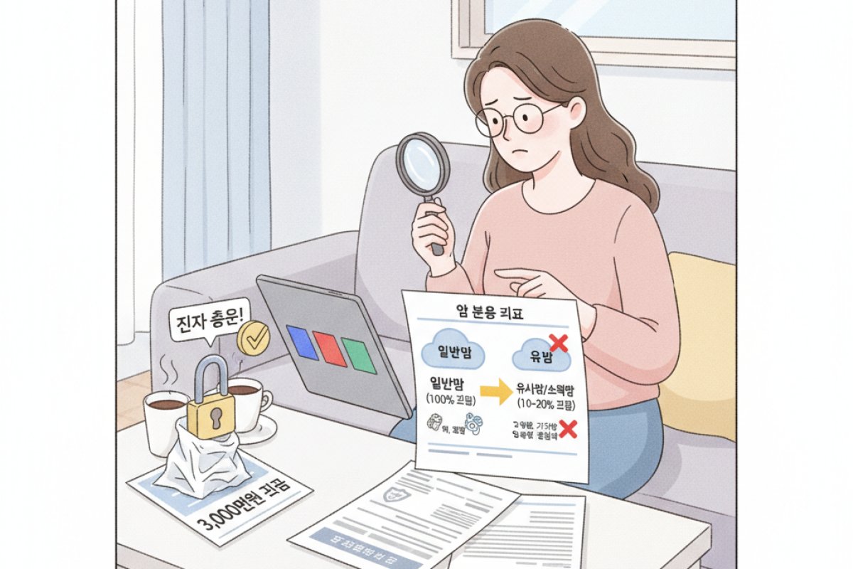 일반암과 유사암의 분류 기준, 왜 가장 먼저 뜯어봐야 할까
