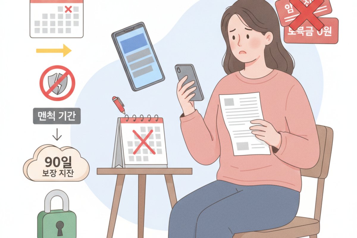 보장 공백 막는 90일 면책과 감액 기간의 디테일