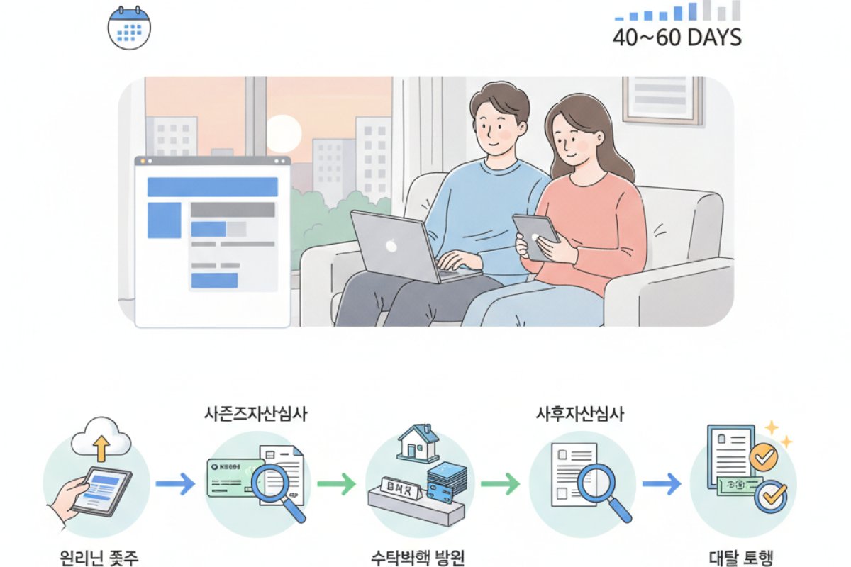 신청 절차와 일정 관리: 기금e든든 심사부터 은행 실행까지