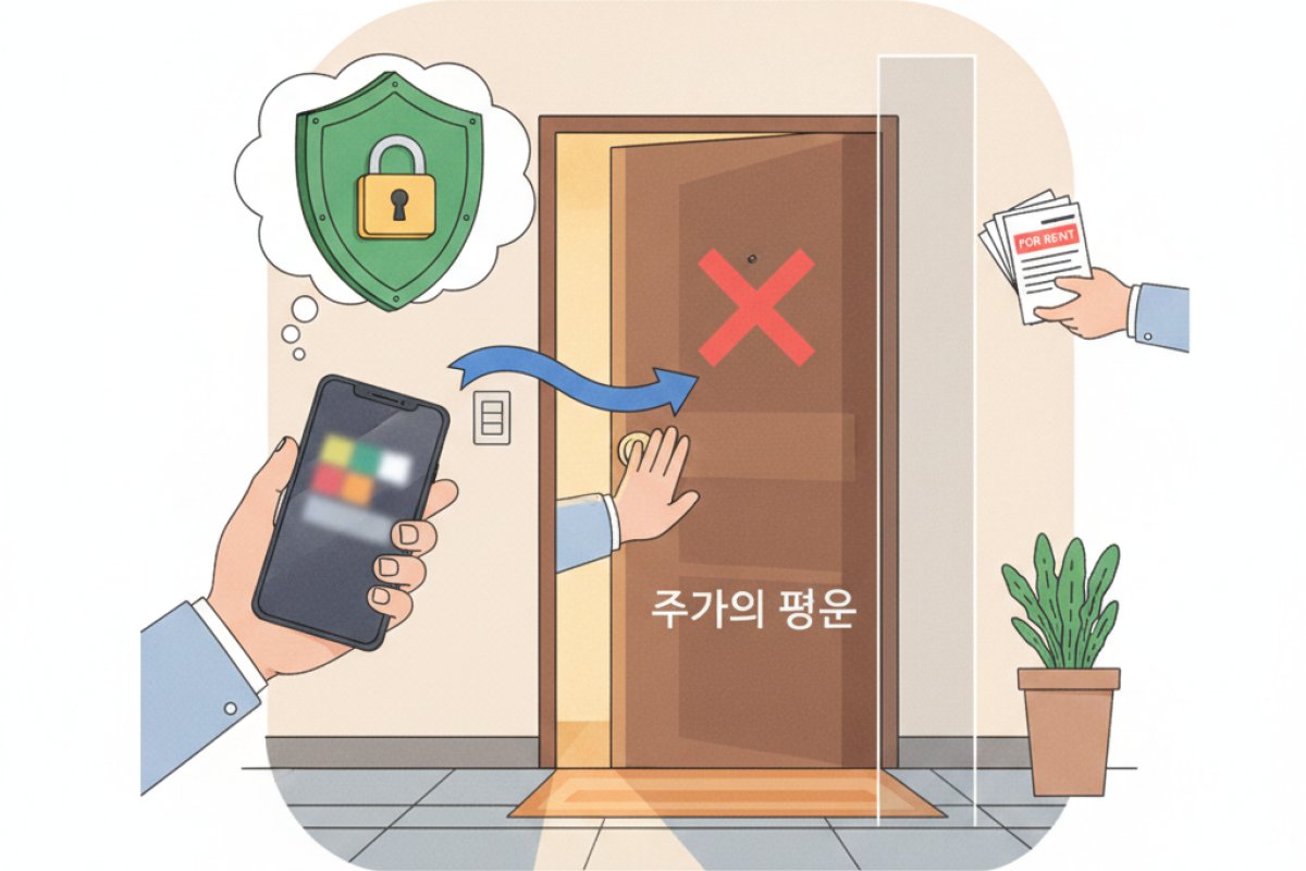 법적으로 문을 꼭 열어줘야 할까? 주거평온권과 협조 의무의 진실