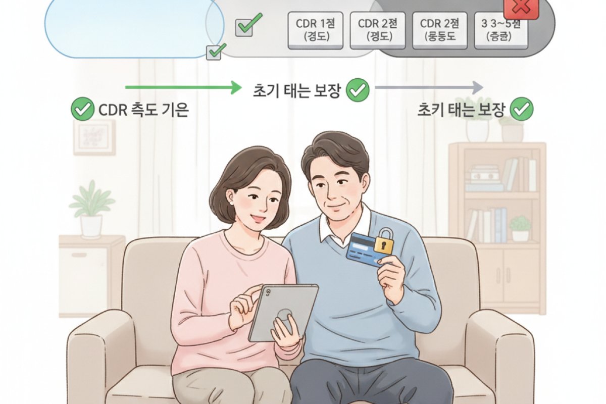 CDR 척도 기준과 반드시 챙겨야 할 초기 단계 보장 범위