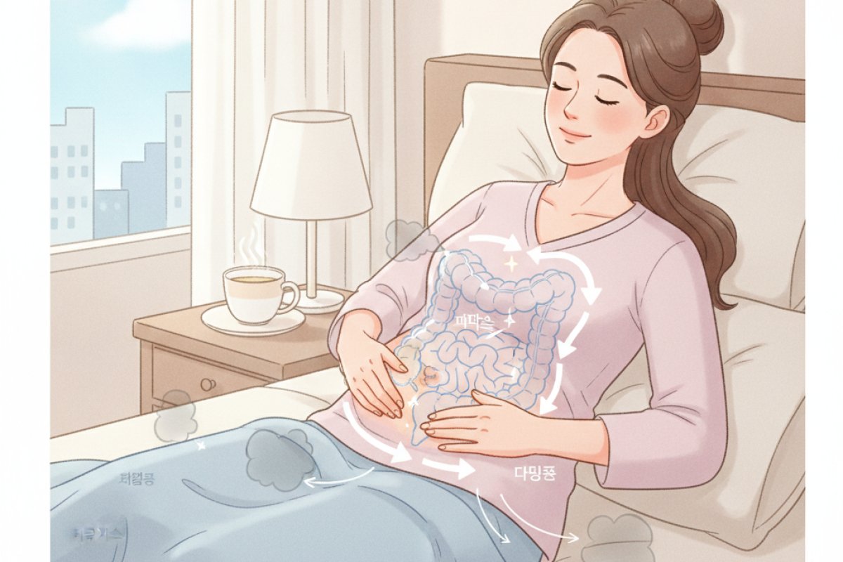 대장의 파동을 깨우는 복부 장 마사지와 지압 요령