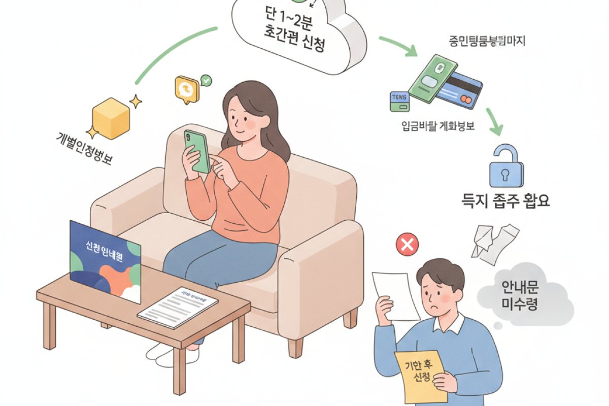 홈택스 모바일 간편 신청과 누락 시 기한 후 신청 대처법