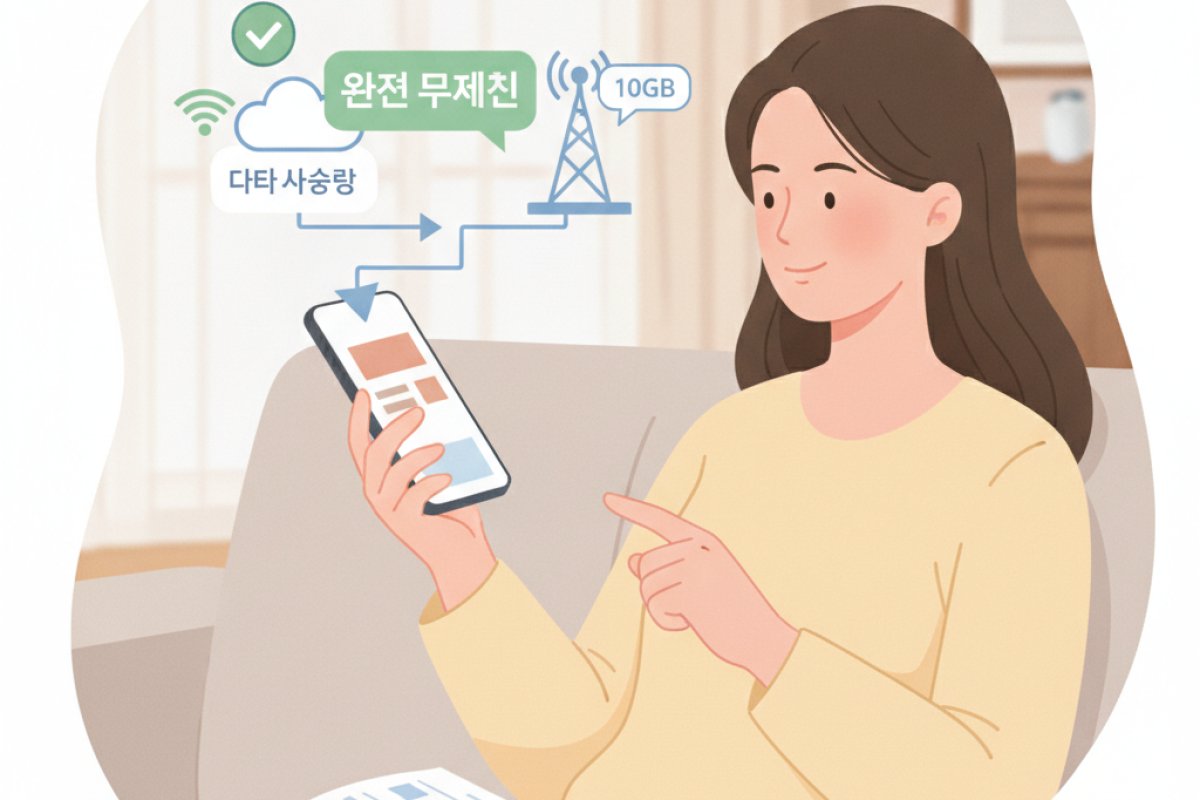 데이터 소비 습관에 기반한 최적의 요금제 선별 기준