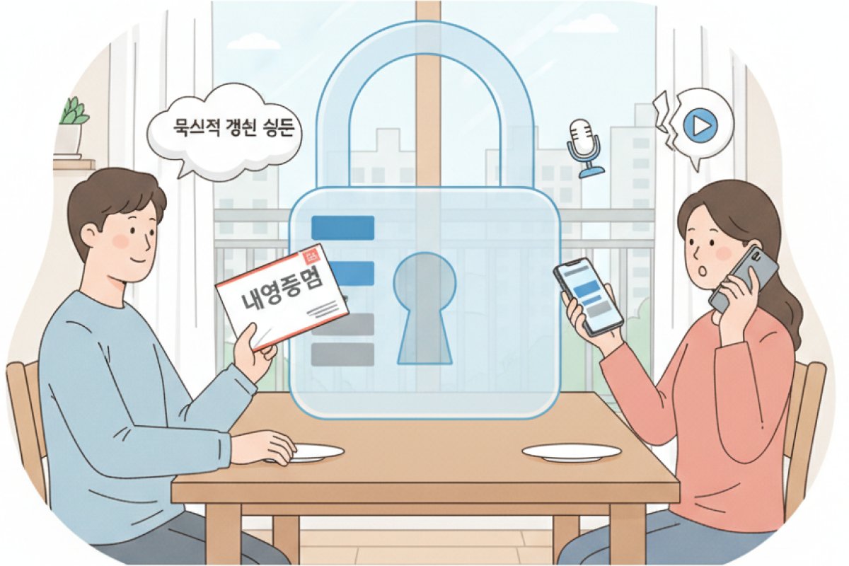 증빙력을 갖춘 해지 통보 방식과 중개보수 부담 주체