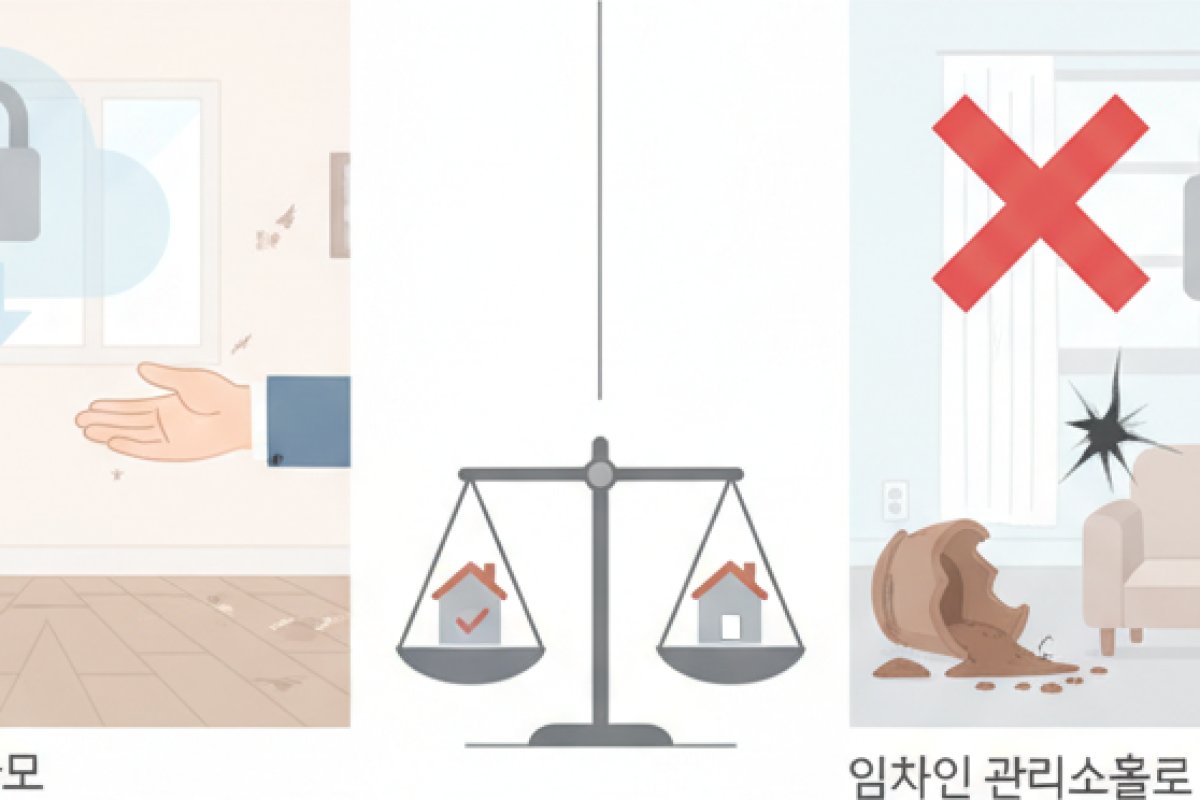 자연적 노후화인 통상마모와 임차인 관리소홀로 인한 훼손의 경계