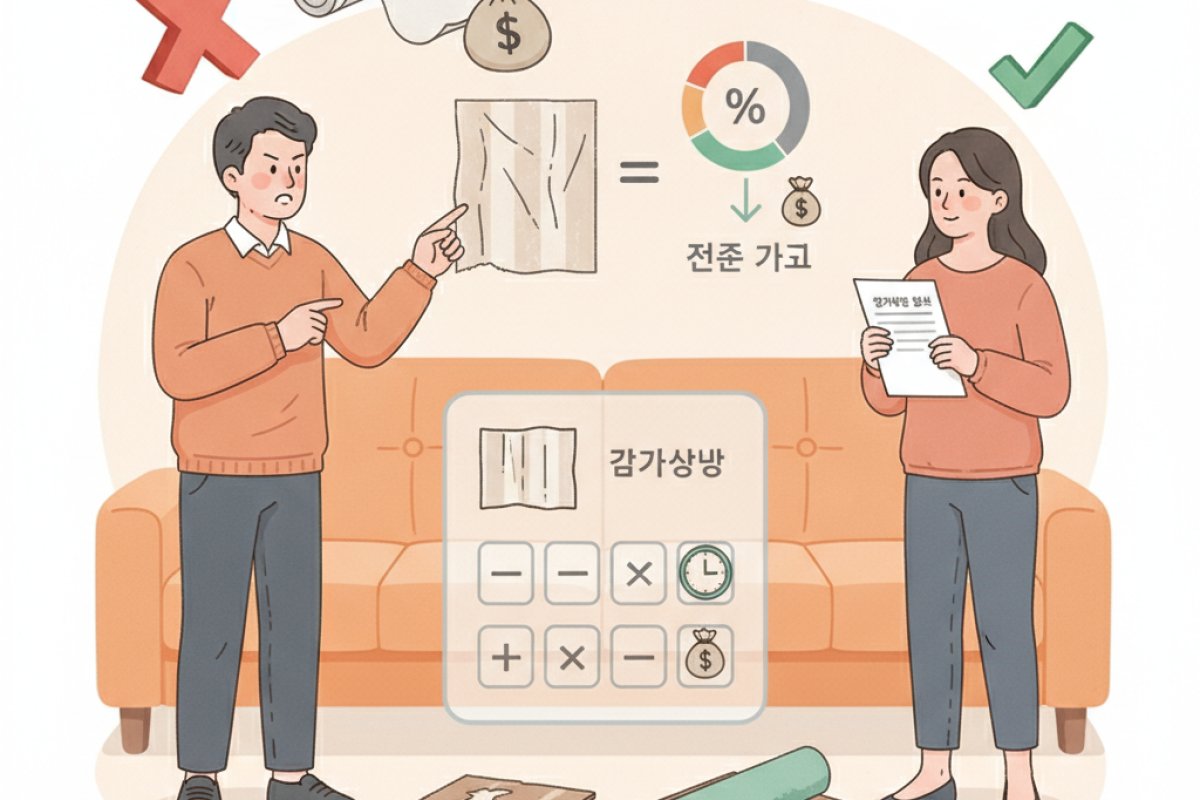 소모품 내구연수와 감가상각이 적용되는 법적 배상 계산 원리