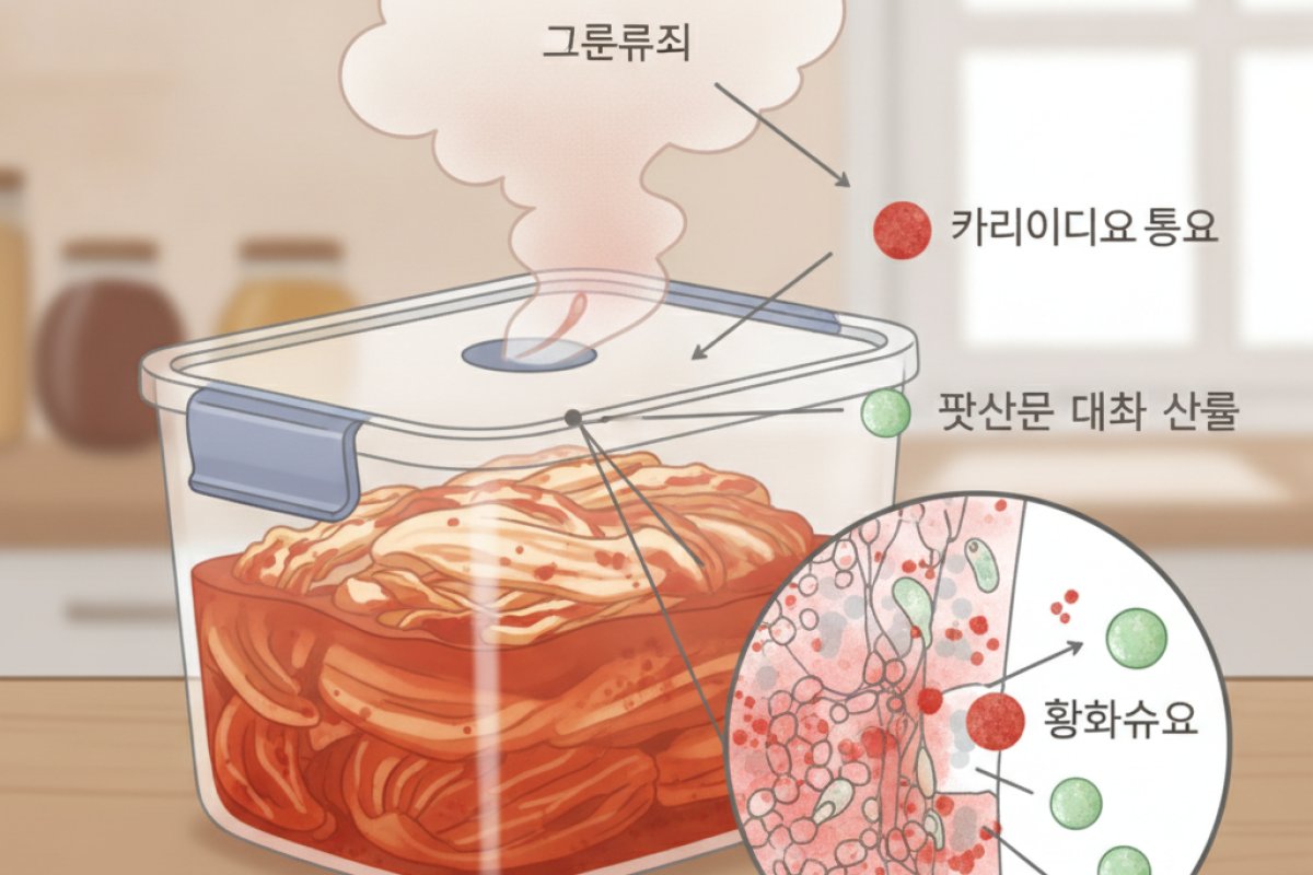 고춧가루 색소와 발효취가 플라스틱 미세 기공에 고착되는 구조적 원인