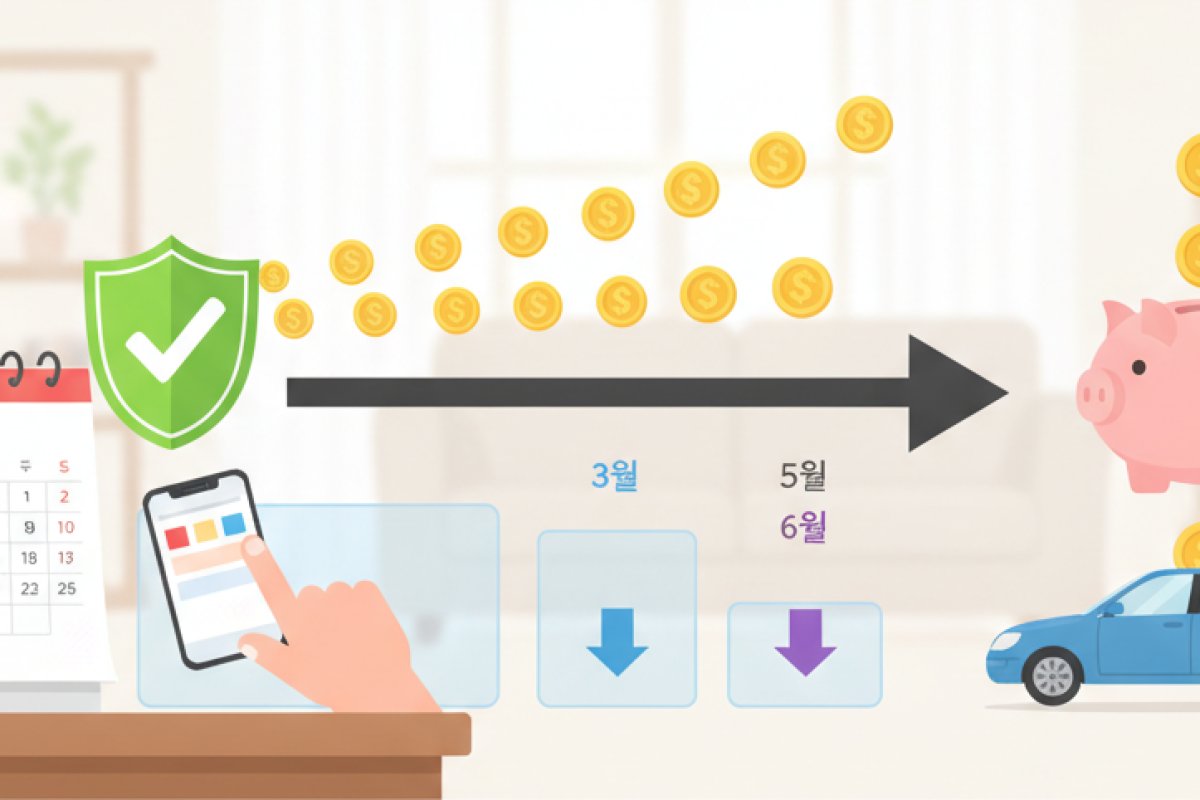 1월이 가장 유리한 이유: 신청 시기별 세액 공제 구조