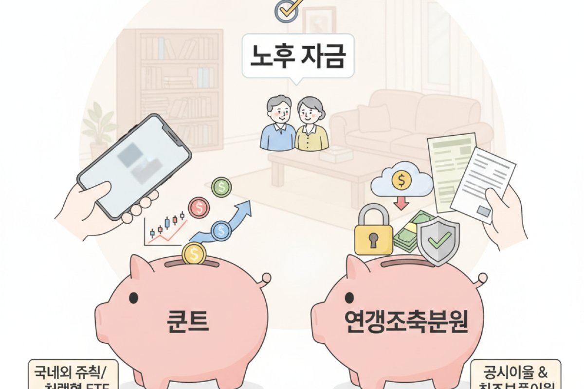 연금저축펀드 대비 장단점과 수익 구조의 차이