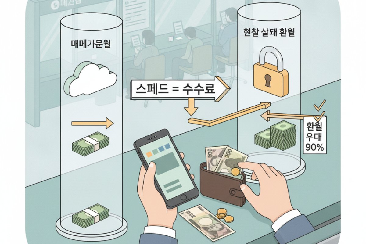 환율 우대율의 계산 원리와 매매기준율 확인법