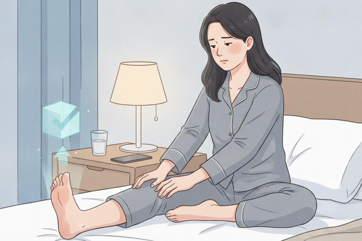 경련 발생 직후 10초 안에 통증을 끊어내는 3단계 응급 스트레칭