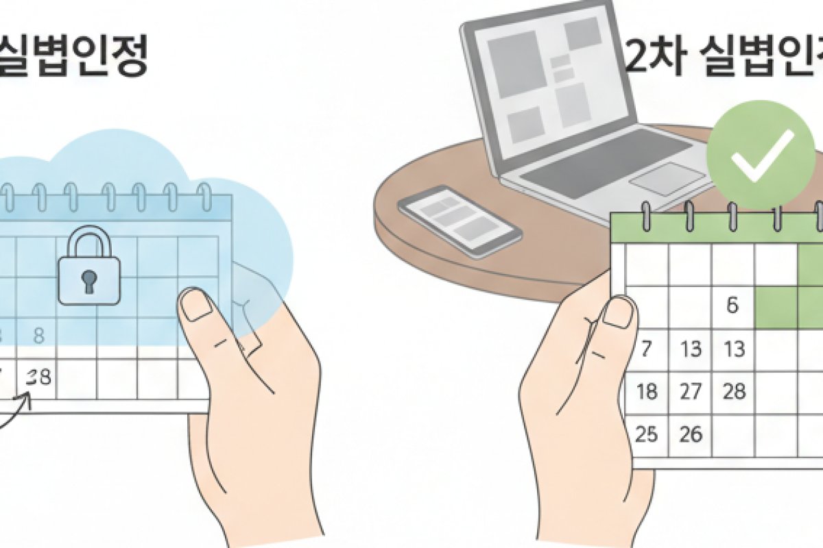 차수별 지급 주기와 인정 일수 계산하는 기준