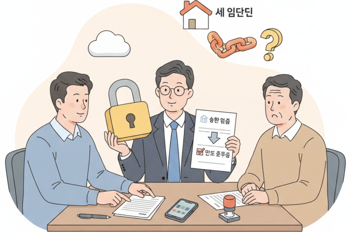 기존 근저당 말소 조건과 임대인 변경 사전 고지 명문화